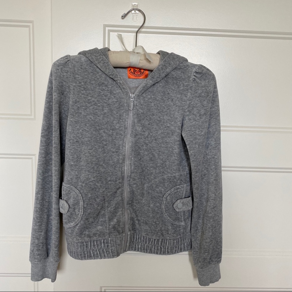 Juicy couture heather grey hoodie